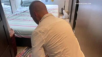 Max Dom Mars in Barcelona for hard bareback gay sex