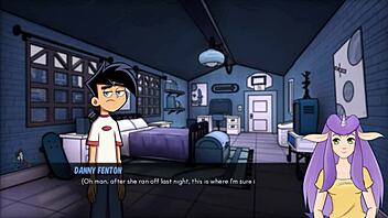 Danny Gets A Goth Blowjob In Amity Park!