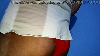 modeling my ex's intimate clothing in a casual conversation