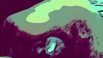 horny amateur masturbates to cumshot in homemade cartoon style