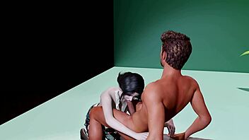 wicked wife su yue seduces big dick student in anime