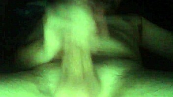 this guy masturbates his big cock to cumshot