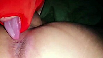 someone's licking my ass cuz my cock made her submit