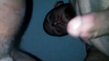 in this narrative, she's bent over for a doggystyle fucking with a black male