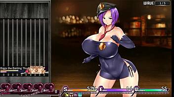 I am the chief wanking two horny guards in karryns prison rpg hentai ep 6