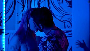 bathroom hookup at a party, face fucking and swallow