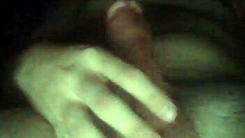 this guy masturbates his big cock to cumshot