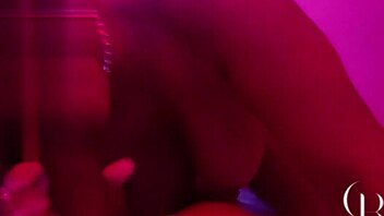 The liberated wife teases with the fixed guy in the hair