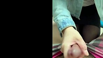 Japanese Amateur OL Uses Saliva for an Intense Finish in Pantyhose Handjob Scene. Can You Believe How Wild This Gets?