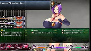 I am the chief wanking two horny guards in karryns prison rpg hentai ep 6