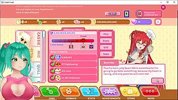 Anime gamer explores love triangle in Crush Crush gameplay