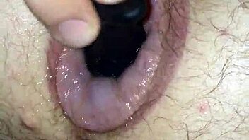 Fucking My Puffy Man Pussy With A Toy In Homemade Anal.