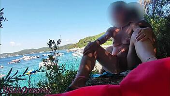 Public masturbation on the beach leads to unexpected help from a stranger