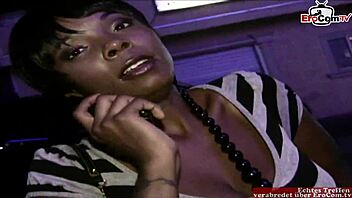 Black Ebony Slut With Big Natural Tits Picked Up On The Street