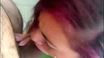 Is This Ebony Teen's Sloppy Blowjob Worth The Massive Facial?