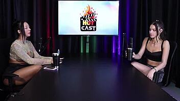 Ela Uncomfortable as Submissive in Sheer Red Fetish!