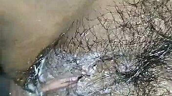 Check out this hardcore fucking of a very creamy pussy, ending with a massive cumshot all over