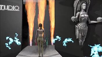 fallout 4 sporty fashion on fire