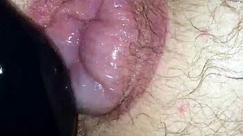 Fucking My Puffy Man Pussy With A Toy In Homemade Anal.