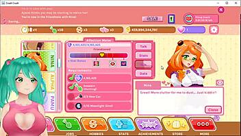Anime gamer explores love triangle in Crush Crush gameplay