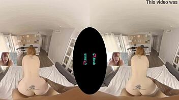 vrhush vr casting couch with busty redhead lauren phillips