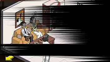 Animated instruction in secret affair with a slut