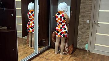 Amateur Stepson Fucks Sexy Milf Stepmom In Anal, Holding Her Big Ass In Homemade Old And Young Scene