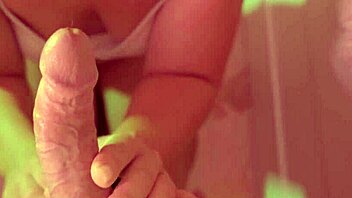 my wife swallows cum in sexy blowjob hobby