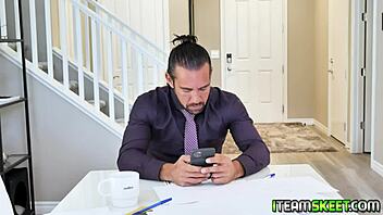 lucky teacher bangs his hot horny student in steamy college session