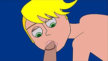 Russian Doll Gets Ass Fucked and Handjob Cum