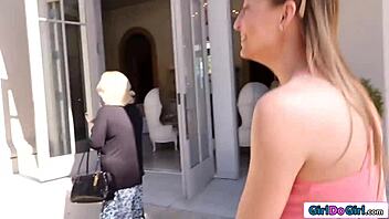 black and white lesbians licking shaved pussies hard