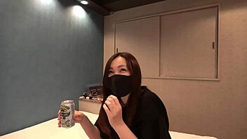 Hey, check out this pale G-cup wife who couldn't resist AV and came for sex! Her tits are amazing 😍