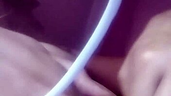 Asian Milf Fingers Banana Into Pussy For Creampie