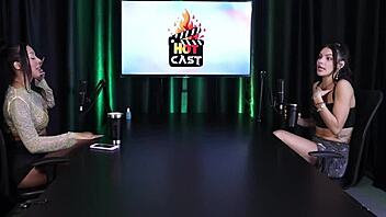 Ela Uncomfortable as Submissive in Sheer Red Fetish!