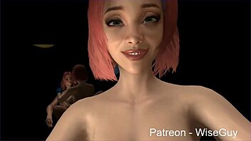 Sakura and Hinata's futa sandwich adventure in multiple POV angles.