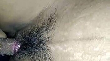 Check out this hardcore fucking of a very creamy pussy, ending with a massive cumshot all over