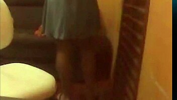 Beautiful girl with a nice ass shows off her legs on webcam