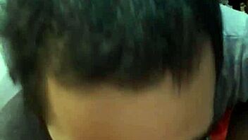 gay guy sucking boyfriend's cock intensely