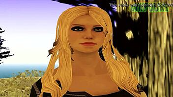 Young girl discovers intense pleasure in anime hentai world