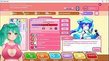 Anime gamer explores love triangle in Crush Crush gameplay