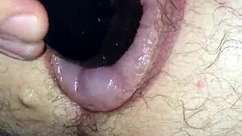Fucking My Puffy Man Pussy With A Toy In Homemade Anal.