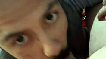 gay guy sucking boyfriend's cock intensely