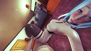 I watch agua get fucked from the side in pov