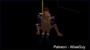 Sakura and Hinata's futa sandwich adventure in multiple POV angles.