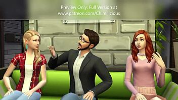 teacher interacts with sadie and rachel in a group student setting