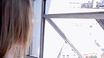 does step bro stuff lilly ford's mouth with monster cock?