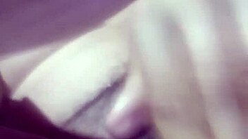 Asian Milf Fingers Banana Into Pussy For Creampie