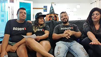 Chatting with milf Taissa Winkler and dancer Leo Fernandezxxx