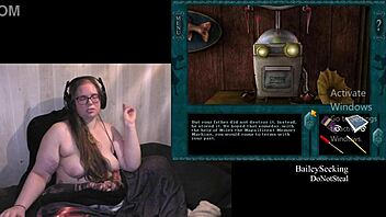 Fetish BBW rides a naked carousel in part 4