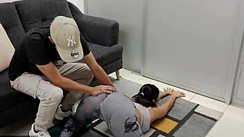 Man, her big ass during stretches drives me wild